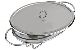 Elegancki podgrzewacz owalny 3L