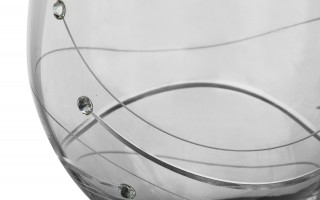 Komplet 2 Kieliszków do wina czerwonego 470 ml Glitz