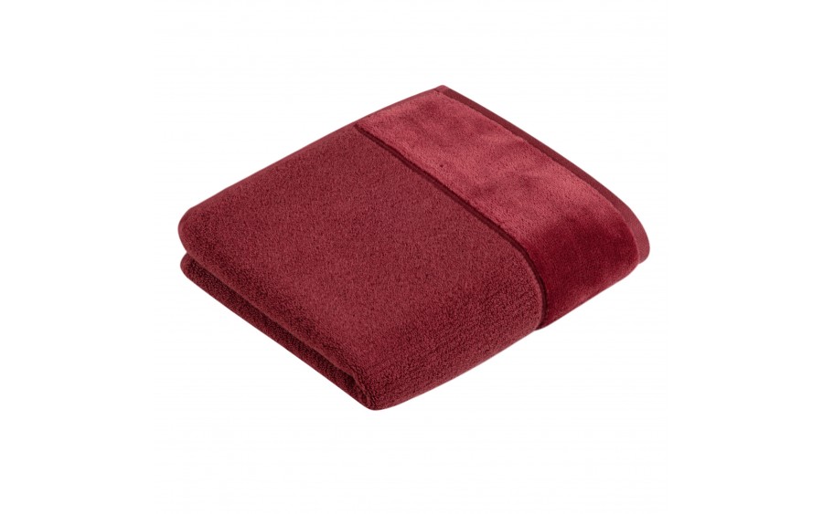 Ręcznik bawełniany 67x140 cm PURE Red Rock Czerwony
